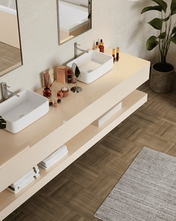 ECHO BEIGE  luxury quartz slab